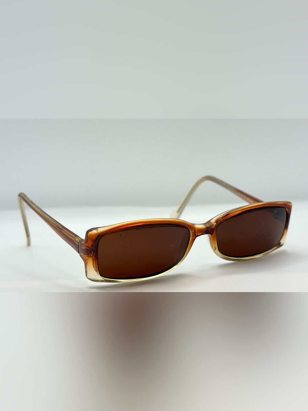Brown Oval Sunglasses Frames Only
